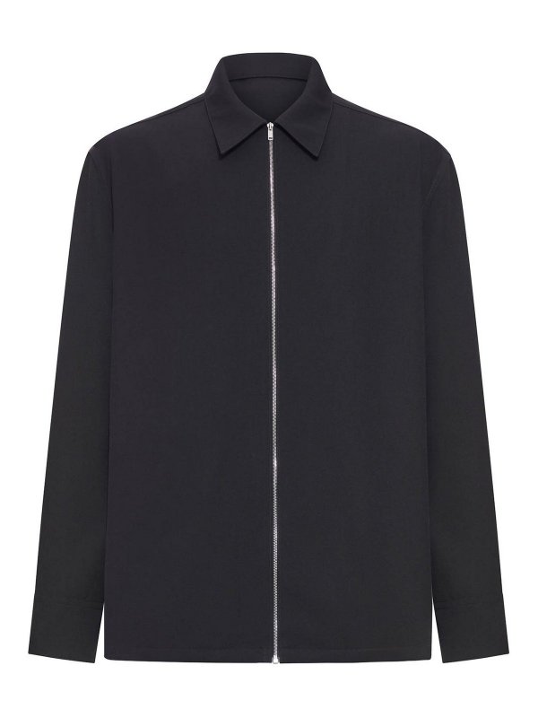 JIL SANDER: Hemden - Hemd - Schwarz