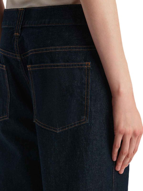 The Best Shops KHAITE: フレアジーンズ - 黒