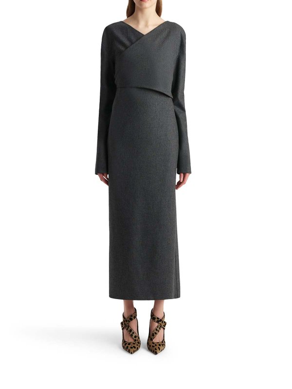 KHAITE: Vestidos largos online - Vestido Largo - Gris