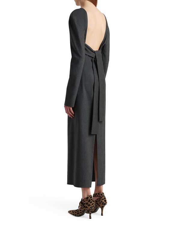 Vestido Largo - Gris shop online: KHAITE