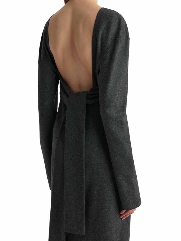 The Best Shops KHAITE: Vestido Largo - Gris