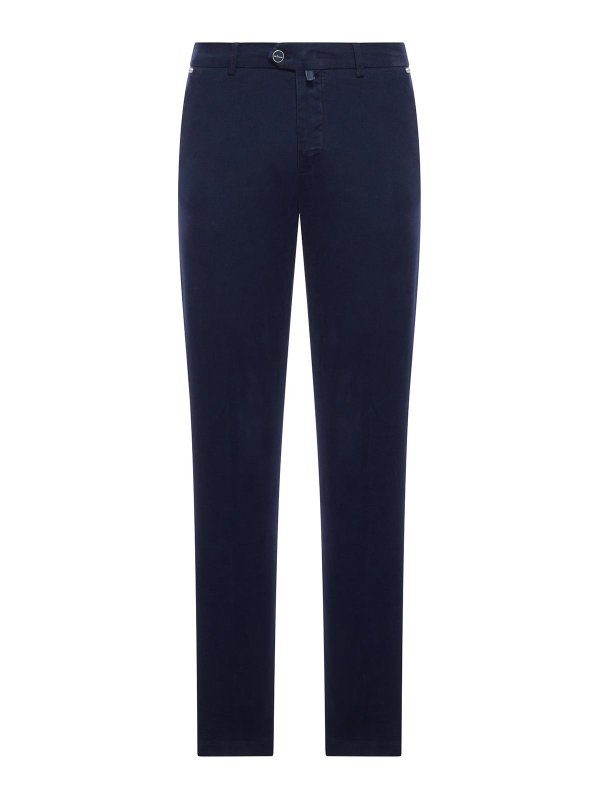 KITON: Pantalons casual - Pantalons Décontractés - Bleu