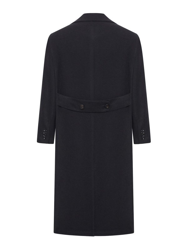 KITON: ロングコート online - ロングコート - 黒