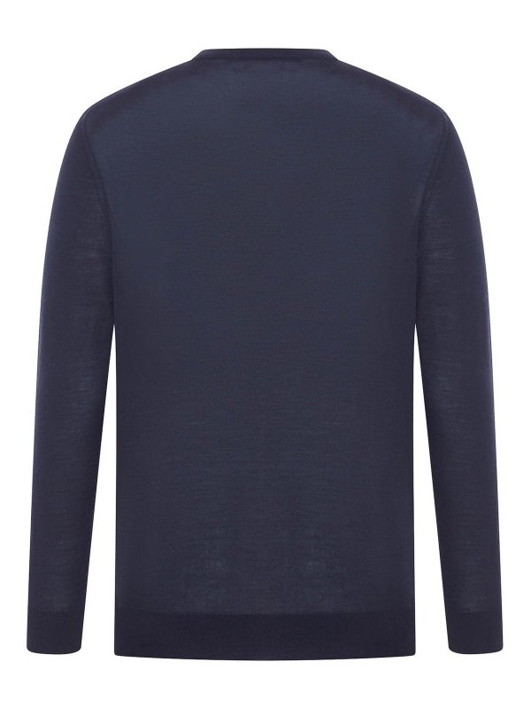 KITON: maglia collo rotondo online - Maglia Girocollo In Lana 14 Micron