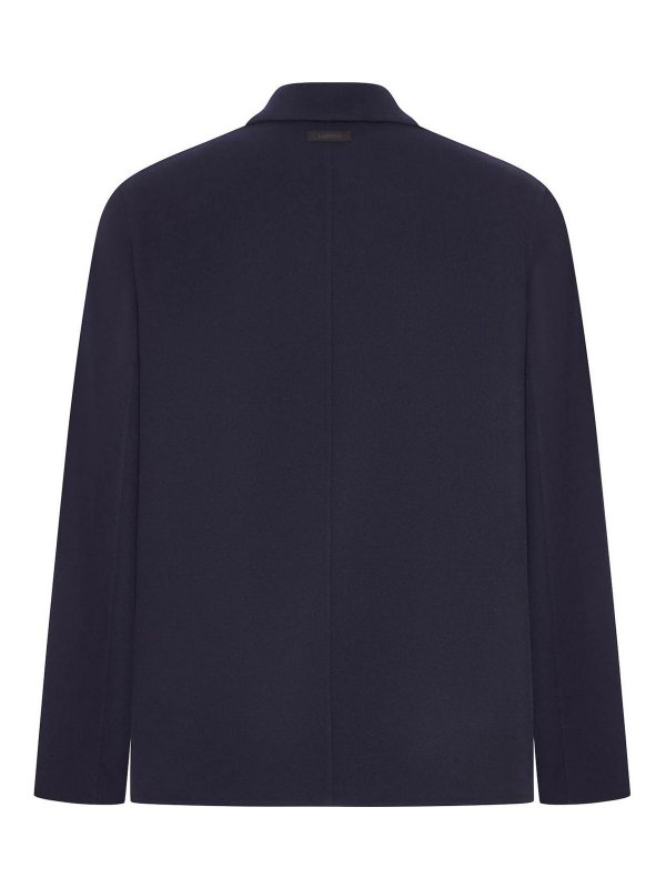 LARDINI: casual jackets online - Wool Overshirt