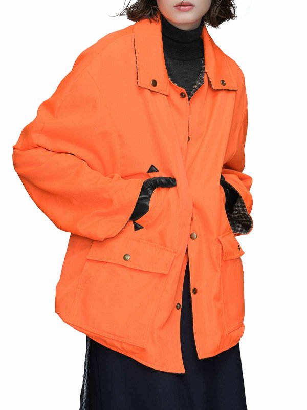 Maison Margiela: カジュアルジャケット online - カジュアルジャケット - オレンジ