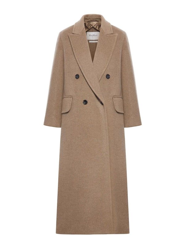 Max Mara: ロングコート - ロングコート - ブラウン