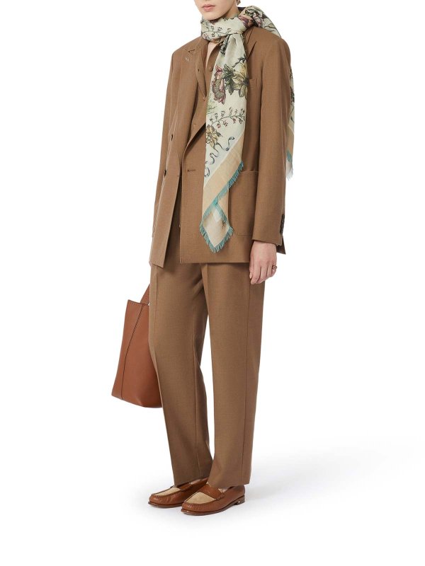 Max Mara: Pantalones deportivos online - Pantalones Deportivos - Marrón