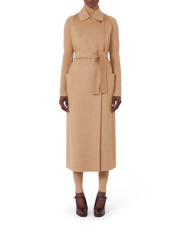 Max Mara: Maxikleider online - Maxikleid - Nude