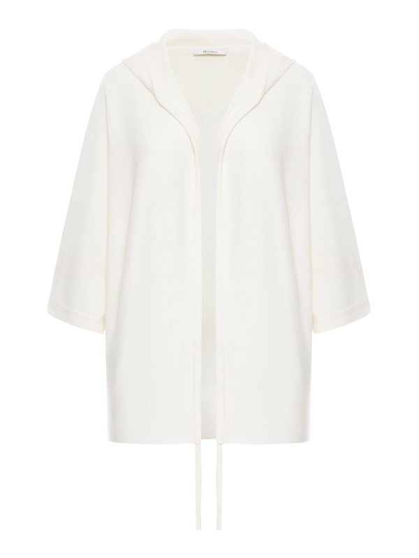 Max Mara: Cárdigans - Cárdigan - Blanco