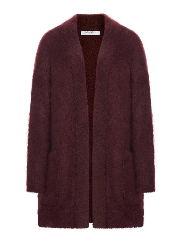 Max Mara: cardigans - Mohair Yarn Cardigan