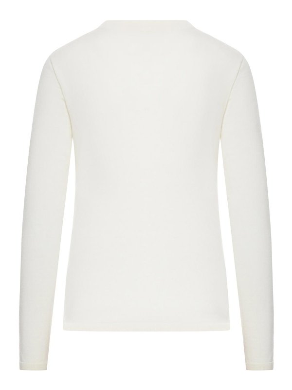 Max Mara: crew necks online - Marica Sweater In Lightweight Cashmere Yarn
