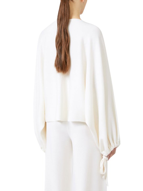 Rundhalspullover - Weiß shop online: Max Mara