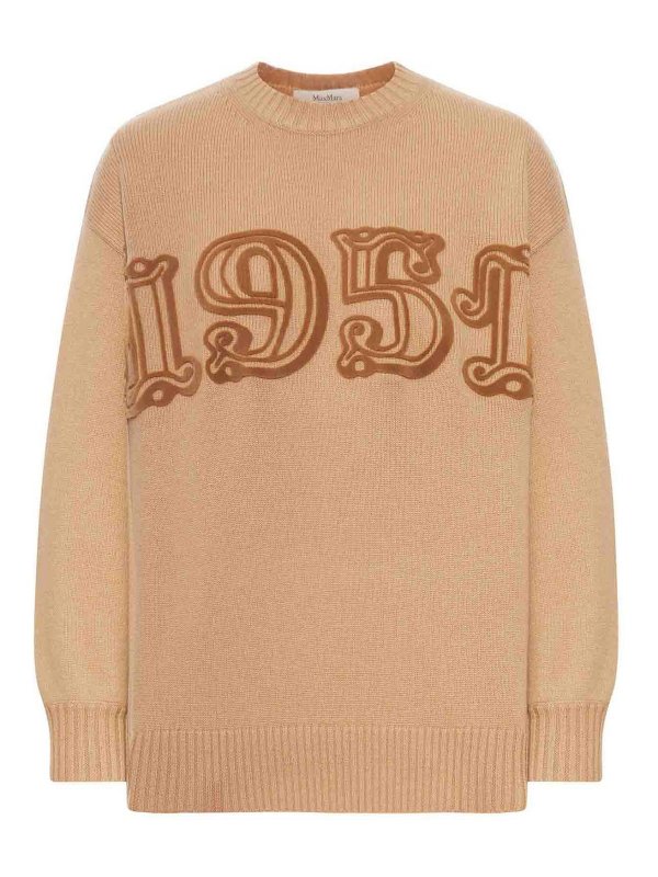 Max Mara: Tops & Tank tops - Wool And Cashmere Pullover