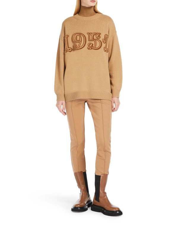 Max Mara: Tops & Tank tops online - Wool And Cashmere Pullover