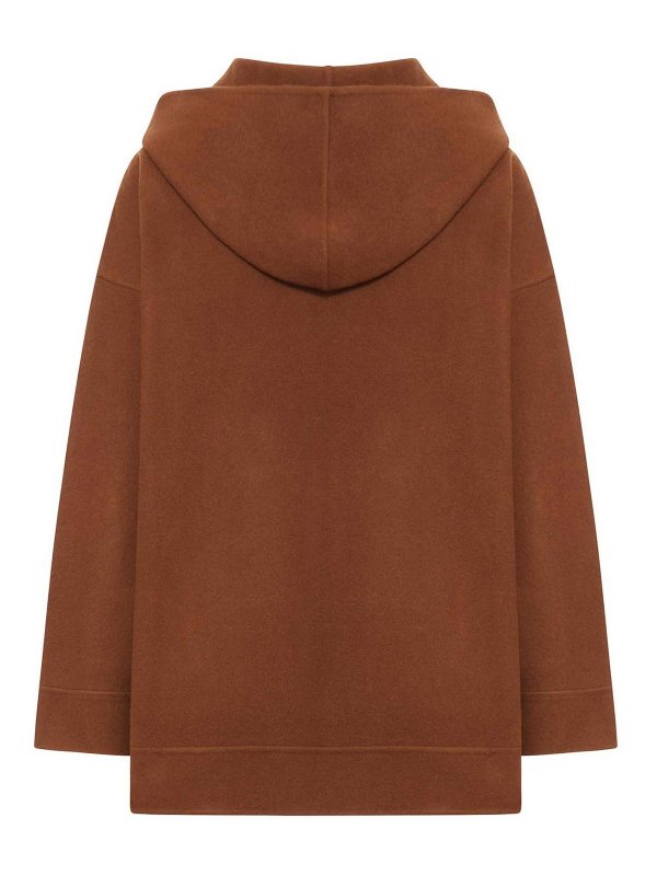 Max Mara: Sweatshirts & Sweaters online - Etuania Zip-Up Hoodie