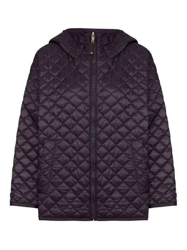 MAX MARA THE CUBE: ダウン・ハイテクジャケット - ダウンジャケット - 黒