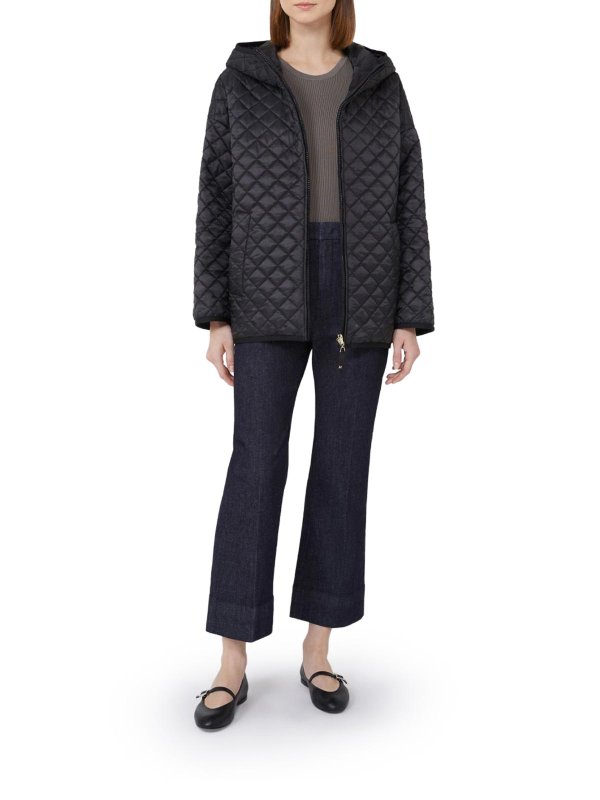 MAX MARA THE CUBE: ダウン・ハイテクジャケット online - ダウンジャケット - 黒