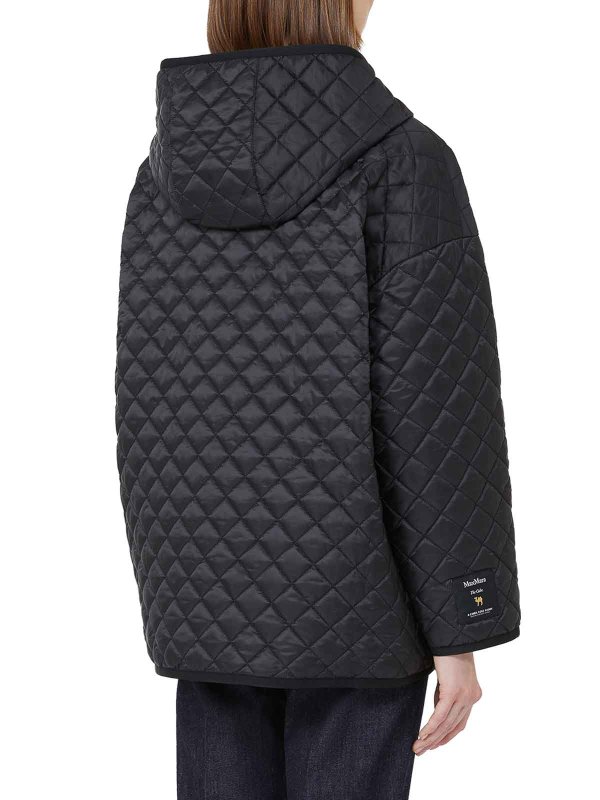 ダウンジャケット - 黒 shop online: MAX MARA THE CUBE