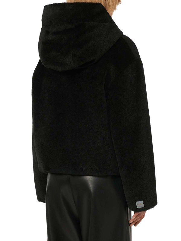 Abrigo De Piel - Negro shop online: MAX MARA THE CUBE