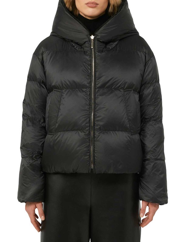MAX MARA THE CUBE buy online Abrigo De Piel - Negro