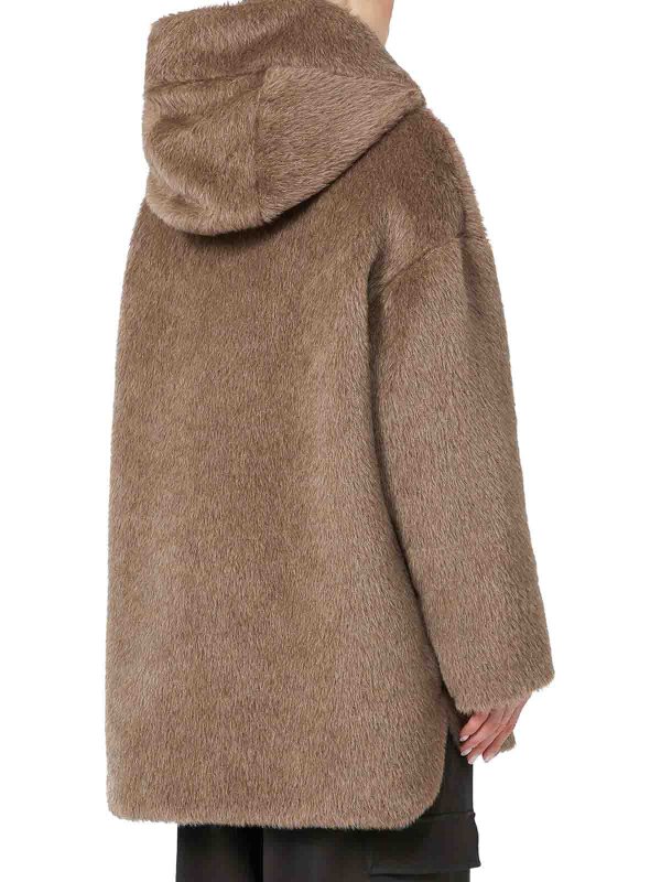 ダウンジャケット - ブラウン shop online: MAX MARA THE CUBE