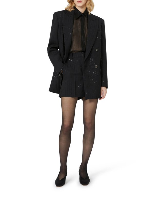 Max Mara: Blazer online - Blazer - Negro