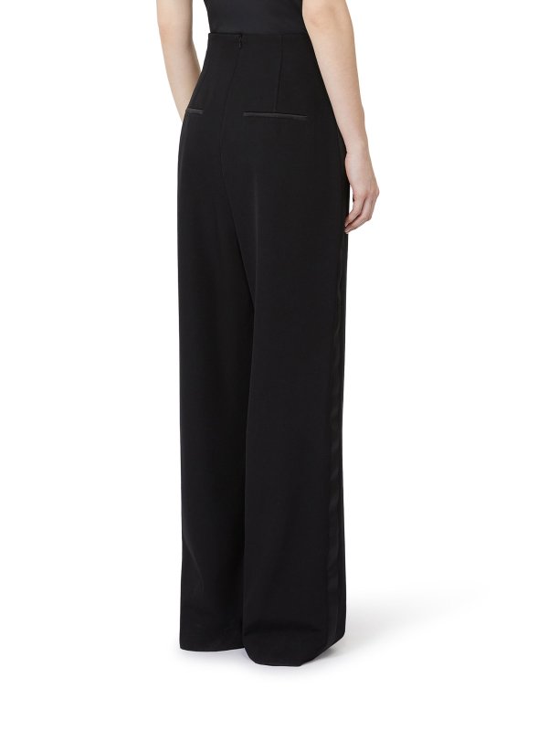 Satire Trousers In Wool Gabardine shop online: Max Mara