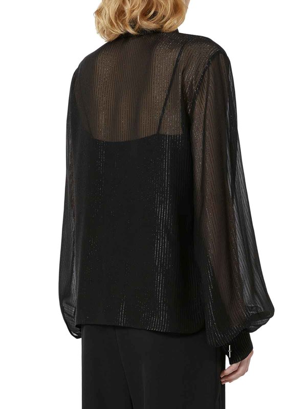 Striped Silk Chiffon Blouse shop online: Max Mara