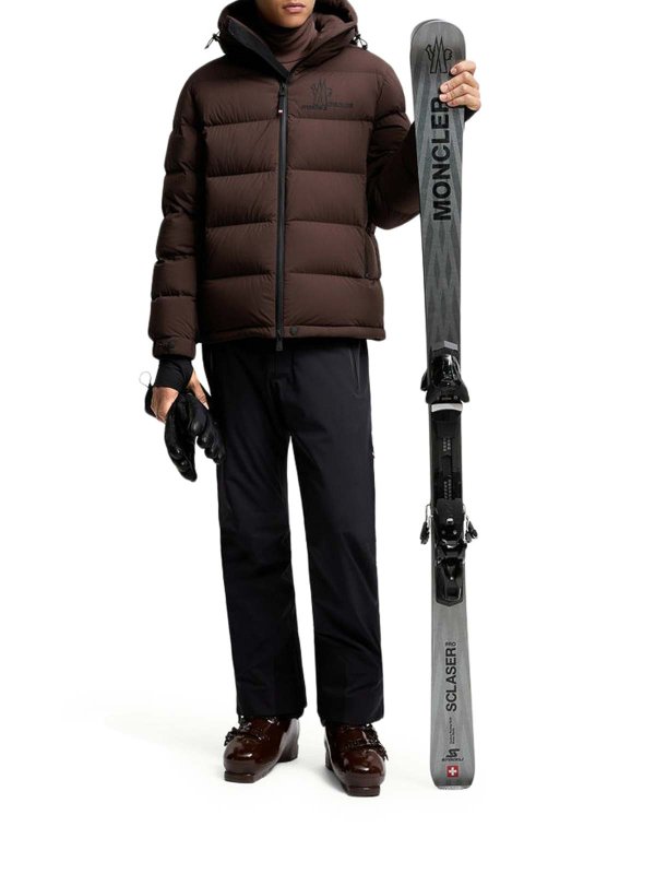 MONCLER: giacche imbottite online - Piumino da sci Isorno con cappuccio