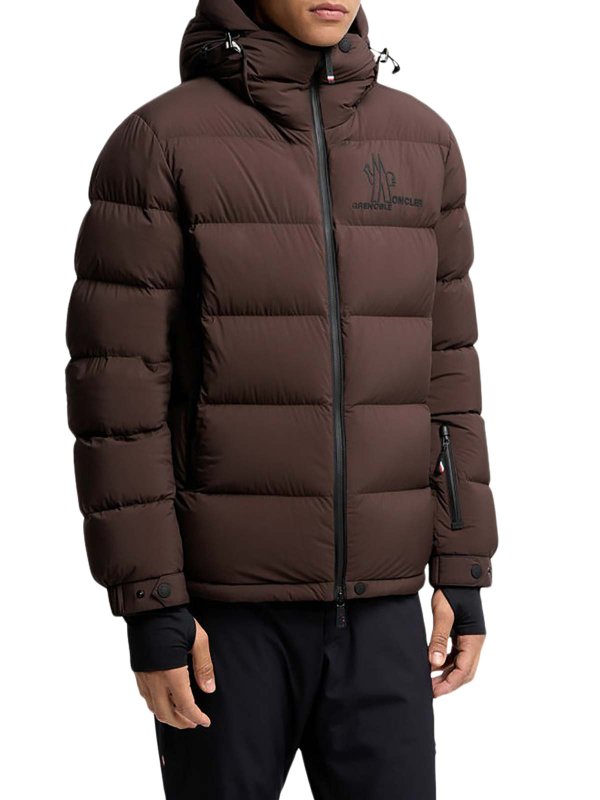 MONCLER buy online Piumino da sci Isorno con cappuccio