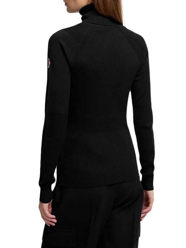クルーネック - 黒 shop online: MONCLER