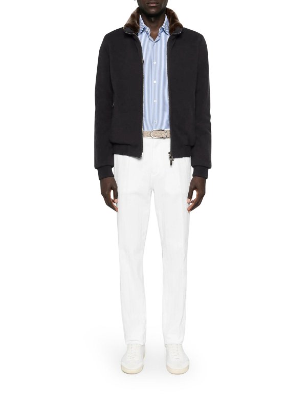 MOORER: Chaquetas Bomber online - Chaqueta Bomber - Negro