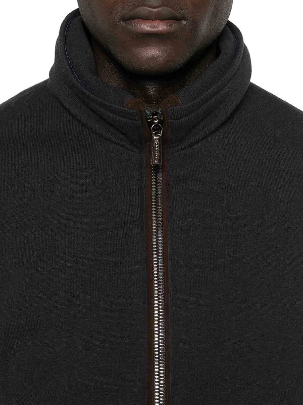 The Best Shops MOORER: Chaqueta Bomber - Negro