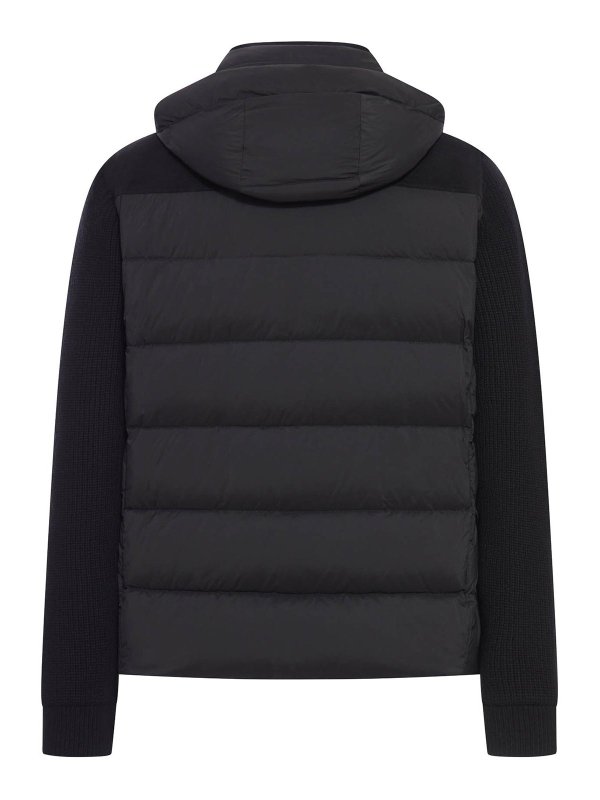 MOORER: ダウン・ハイテクジャケット online - ダウンジャケット - 黒