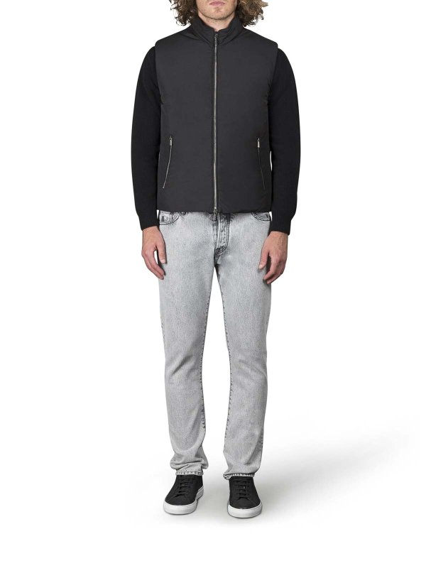 MOORER: Westen online - Weste - Schwarz