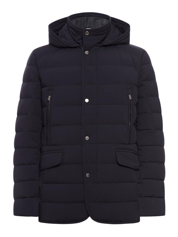 MOORER: Chaquetas y Chaquetones acolchados - Chaqueta Alcochada - Azul MOORER: Chaquetas y Chaquetones acolchados - Chaqueta Alcochada - Azul