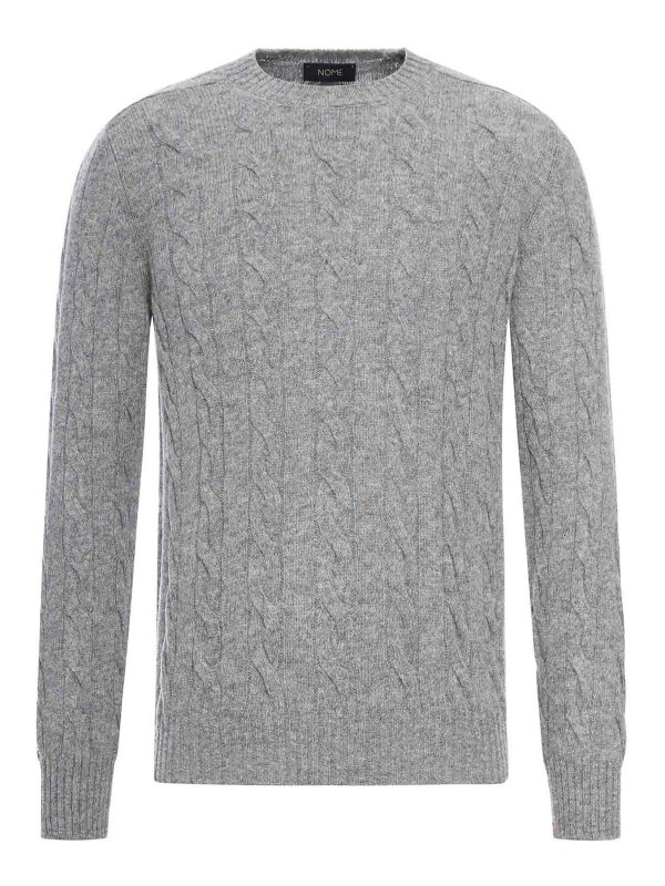 GRAN SASSO: クルーネック - クルーネック - グレー