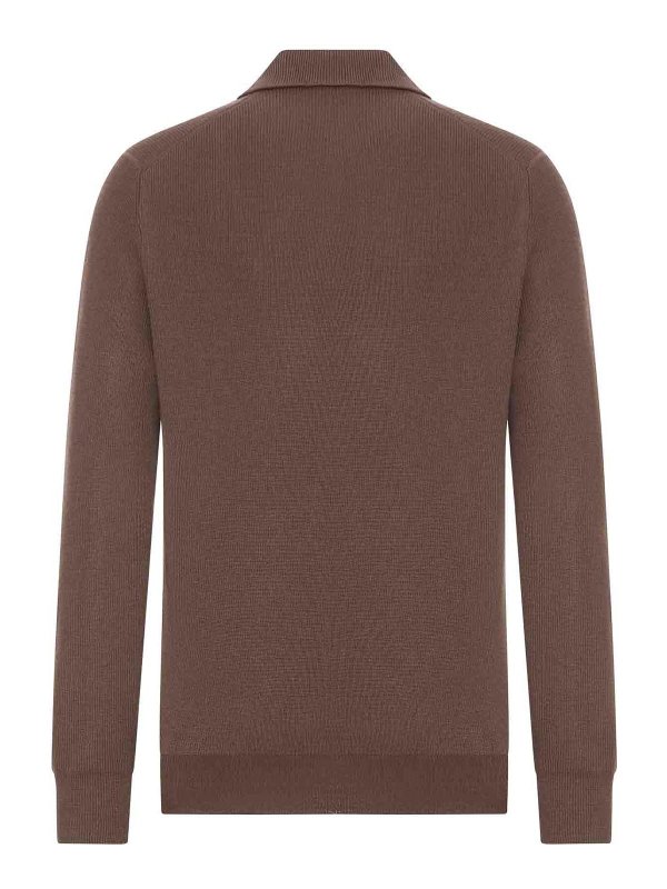 GRAN SASSO: ポロシャツ online - ポロシャツ - ブラウン