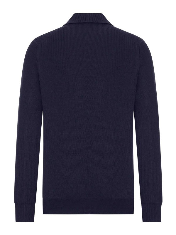 GRAN SASSO: polo online - Polo con scollo a V