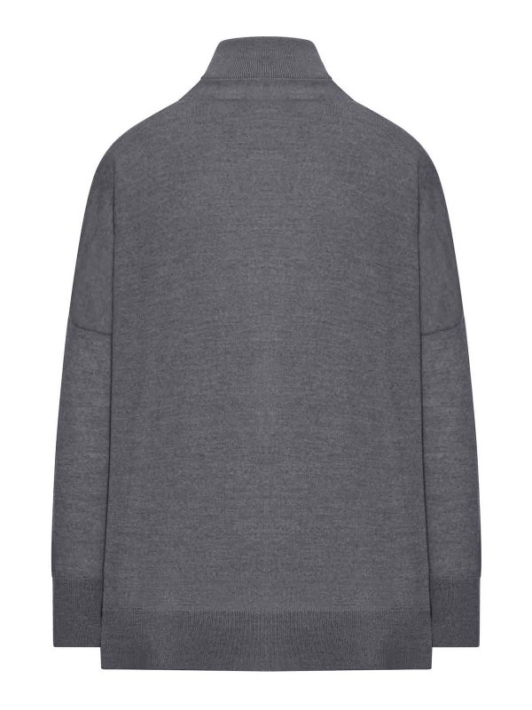GRAN SASSO: Suéteres con cuello pico online - Suéter Cuello Redondo - Gris