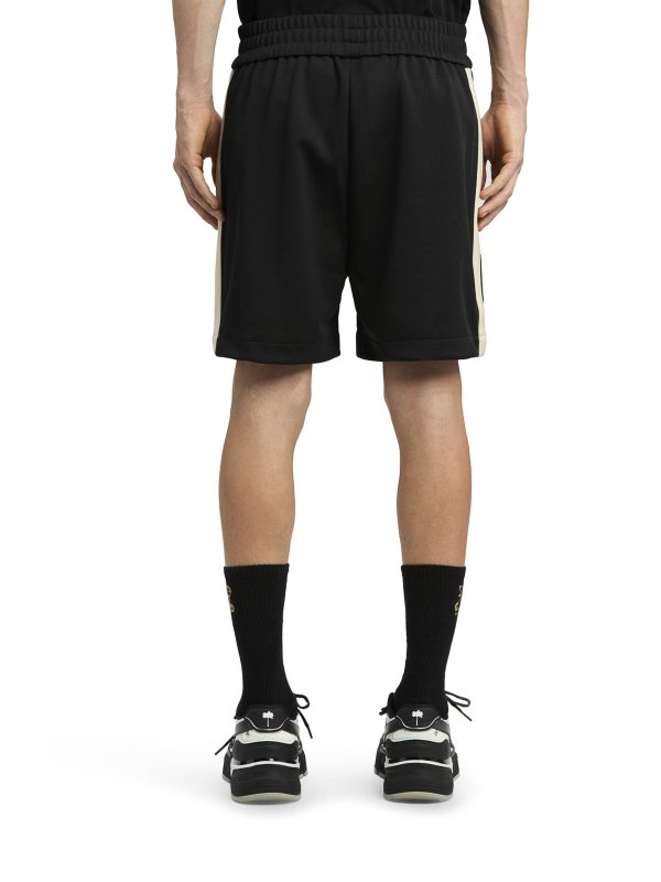 The Best Shops Palm Angels: Shorts - Short - Noir