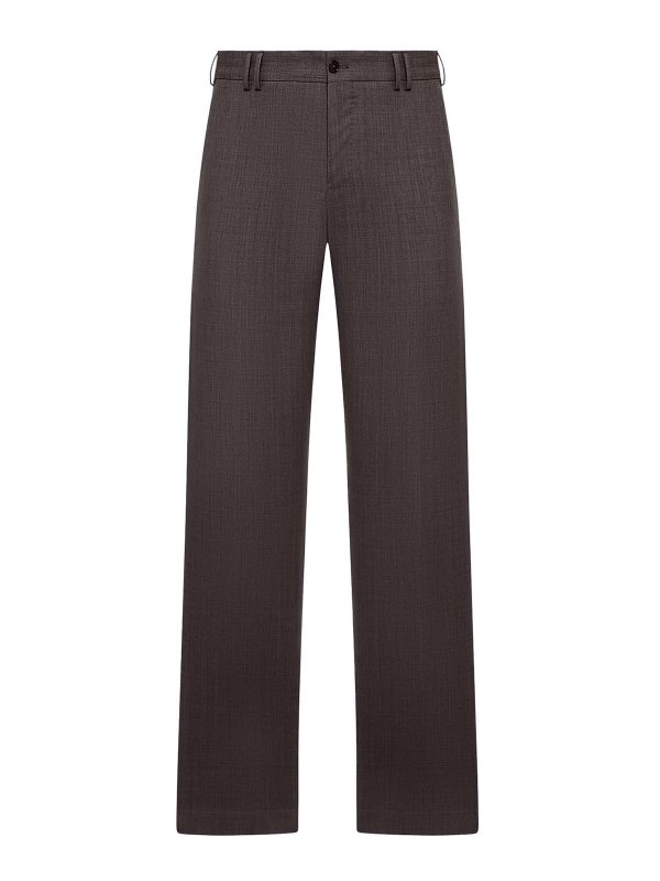 PT TORINO: casual trousers - Michael Wool Trousers