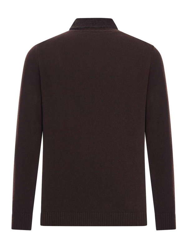 ROBERTO COLLINA: ポロシャツ online - ポロシャツ - ブラウン