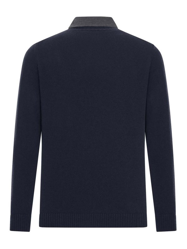 ROBERTO COLLINA: ポロシャツ online - ポロシャツ - ブルー