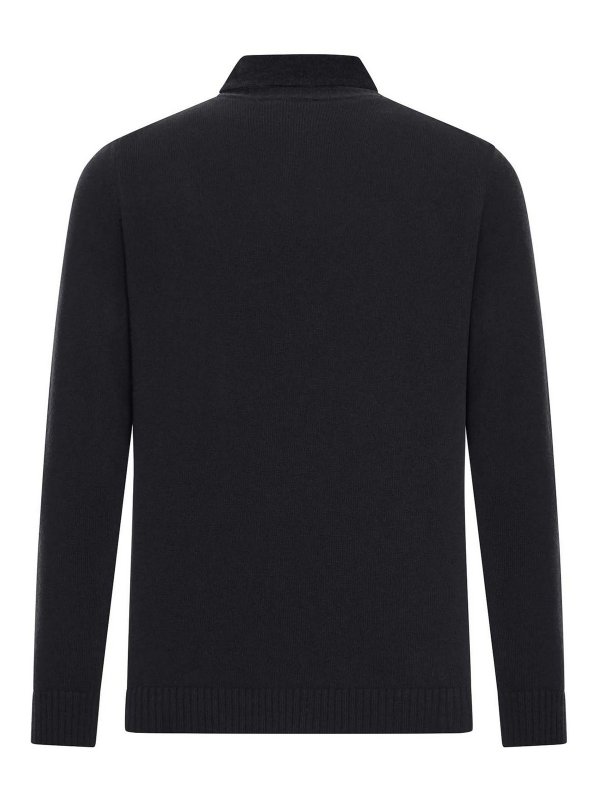 ROBERTO COLLINA: polo online - Polo in piquet di cotone