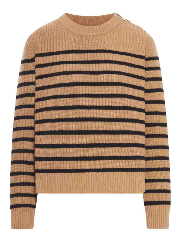 ROBERTO COLLINA: maglia collo rotondo - Maglione in lana girocollo