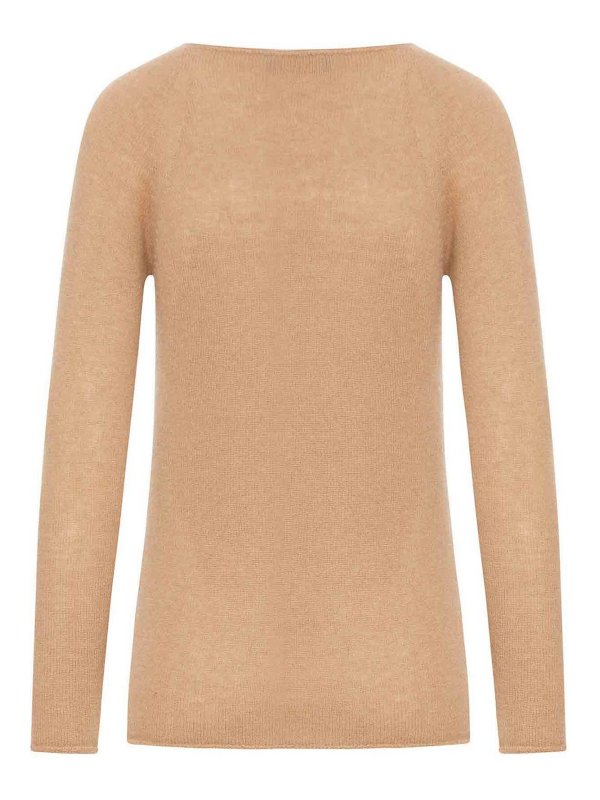 ROBERTO COLLINA: クルーネック online - クルーネック - ヌードカラー