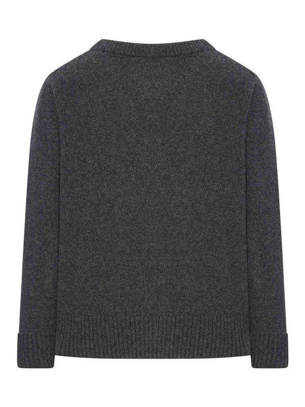 ROBERTO COLLINA: クルーネック online - クルーネック - グレー