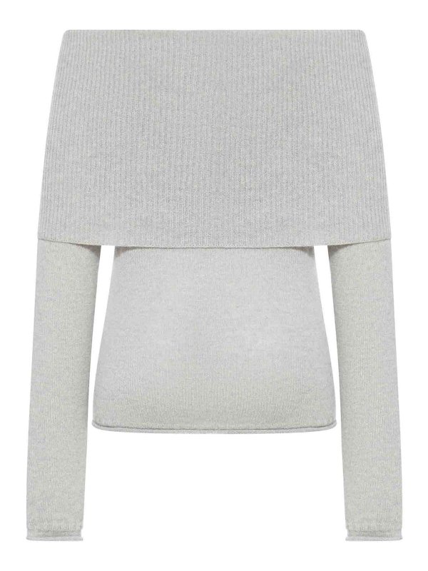 ROBERTO COLLINA: クルーネック online - クルーネック - グレー